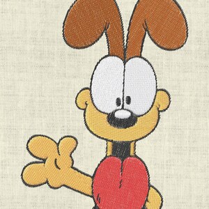 Dog Hello Embroidery Designs - Animals Embroidery Design Machine Embroidery Pattern - Instant Download