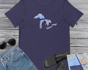 Great Lakes T-Shirt : Sunset Blues