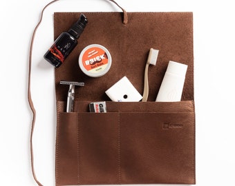 Elf Bread 4.0 -  Travel / Make up bag / Unisex / Handmade / Leather