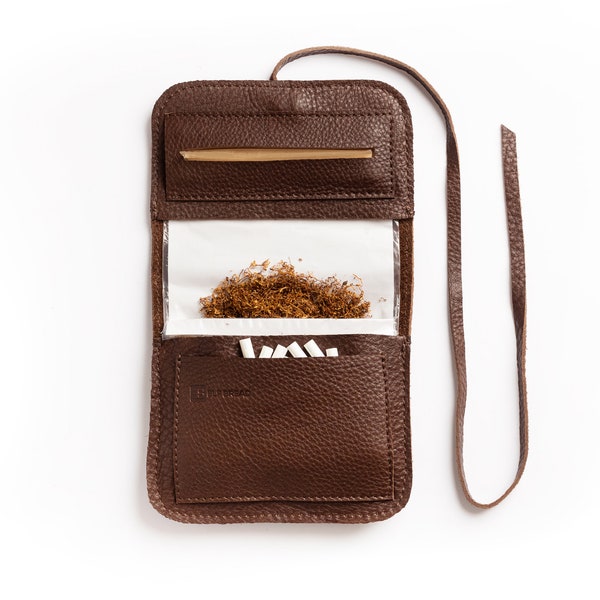 Rolling Tobacco Pouch / Handmade /Handcrafted / Leather - Elf Bread 1.2