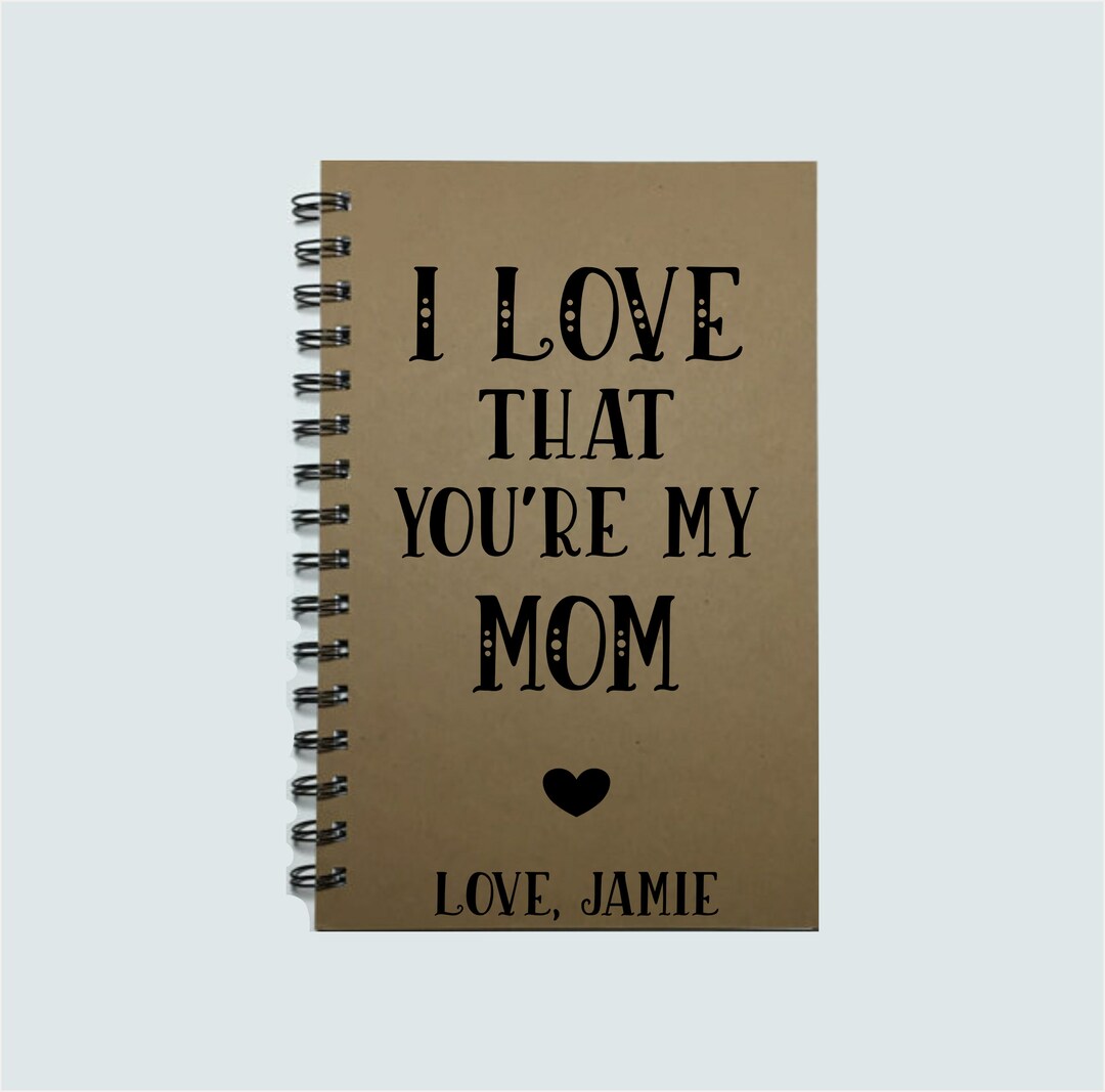 I Love That You're My Mom, Mom Gift, Mother's Day Gift, Gift From Kids ...