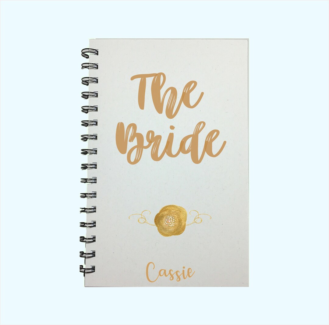 The Bride, Bride Notes, Bride Gift, Bride Planner, Bride Notebook ...