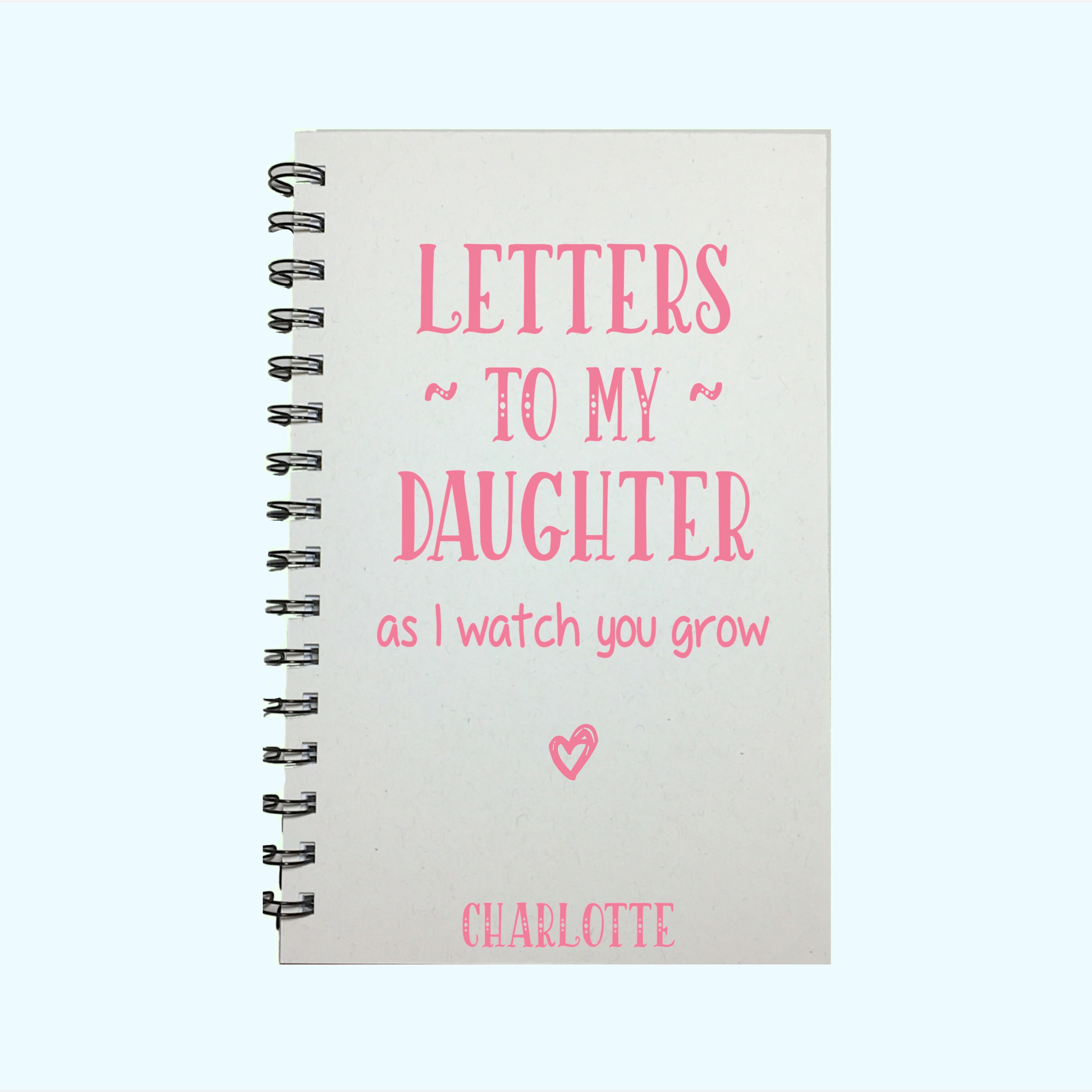 Letters To My Daughter As I Watch You Grow Baby Shower Gift Etsy