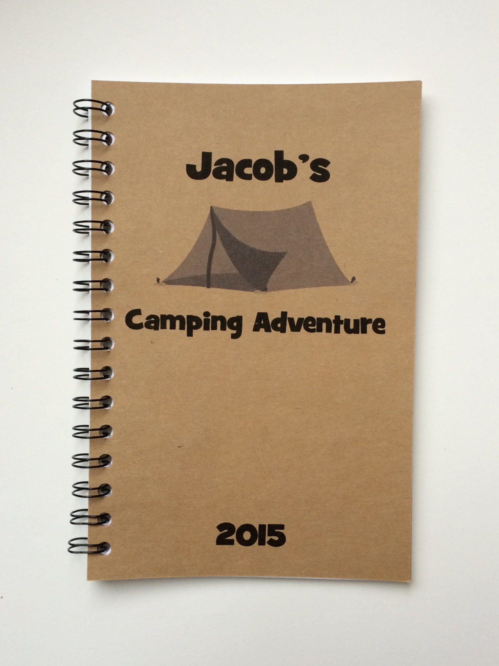 Camping Journal Notebook Camp notebook Camp Vacation Etsy