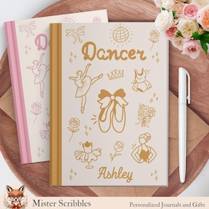 Dance Journal, Dance Teacher Notebook, Ballet Gifts, Recital Keepsake Gift, Dance Notebook, Dancer Gifts, Choreographer Gifts, Personalized