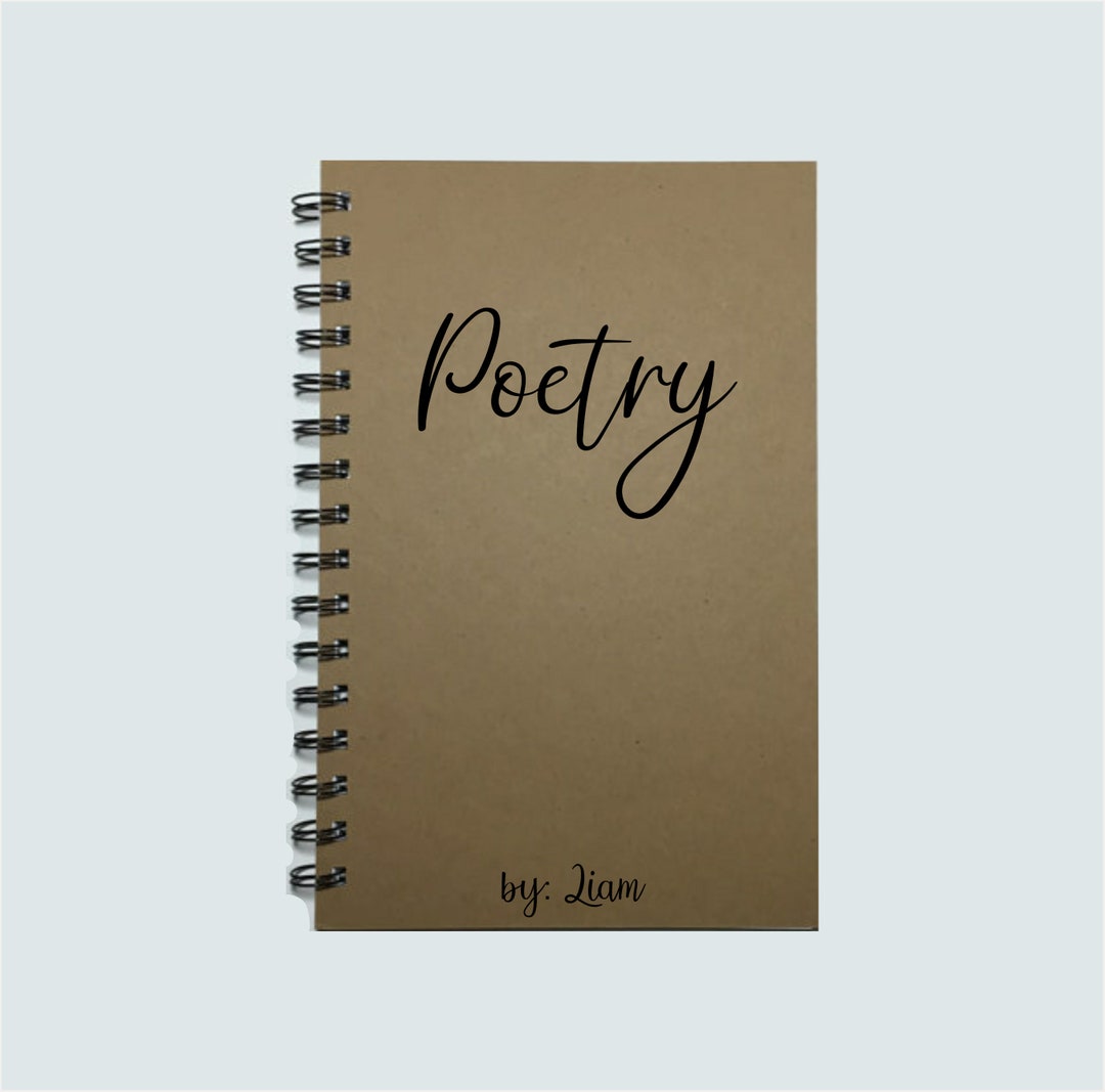 Poetry, Poetry Journal, Poetry Notebook, Poetry Book, Poems, Book of
