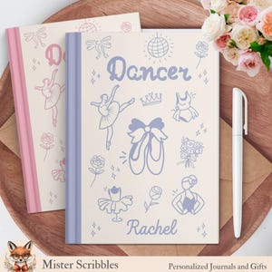 Dance Journal, Dance Teacher Notebook, Ballet Gifts, Recital Keepsake Gift, Dance Notebook, Dancer Gifts, Choreographer Gifts, Personalized
