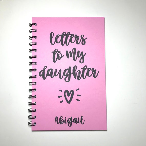 letters to my daughter keepsake