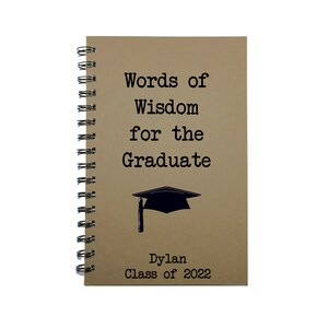 Graduation Gift, Words of Wisdom, Graduation Party, Guest Book, Advice, Daughter, Son, Graduate, Graduation, To the Graduate,, Class of 2024