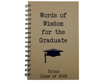 Graduation Gift, Words of Wisdom, Graduation Party, Guest Book, Advice, Daughter, Son, Graduate, Graduation, To the Graduate,, Class of 2024