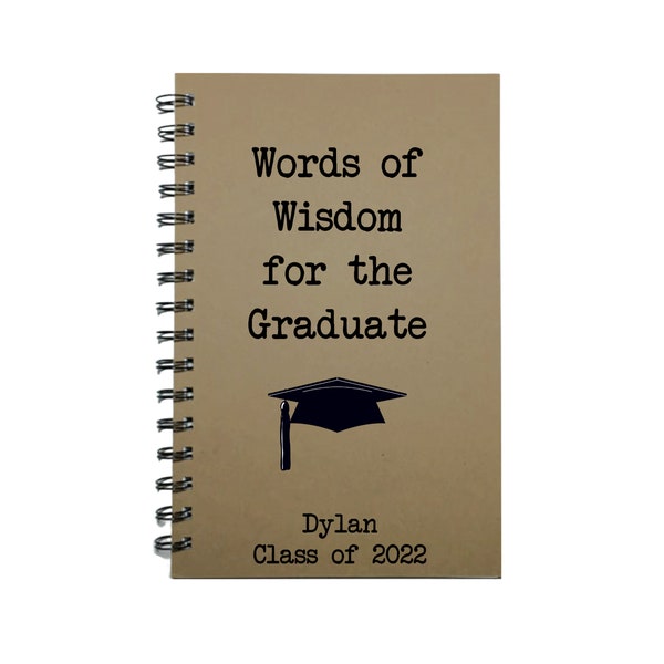 Graduation Gift, Words of Wisdom, Graduation Party, Guest Book, Advice, Daughter, Son, Graduate, Graduation, To the Graduate,, Class of 2024
