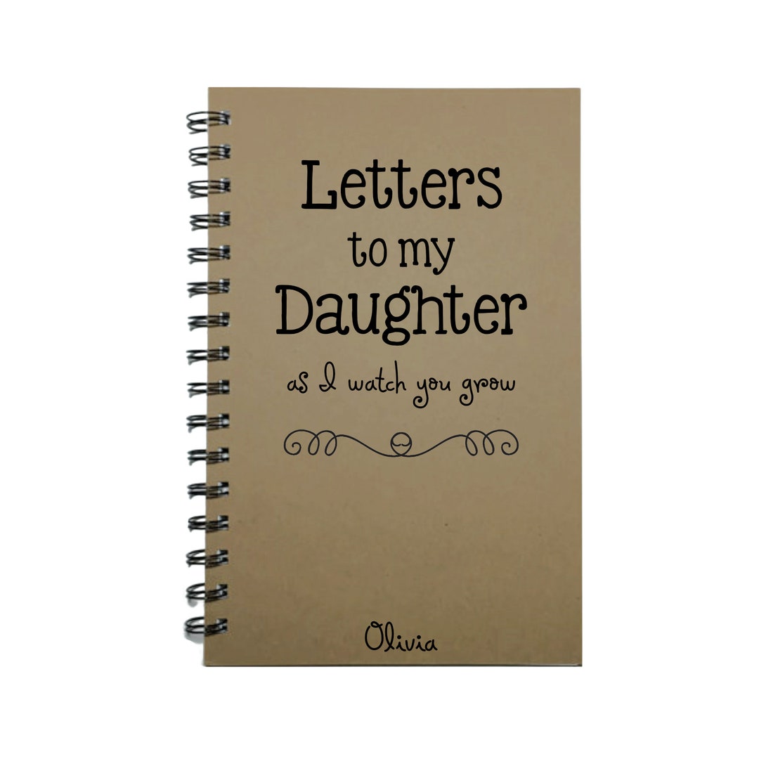 Letters to My Daughter Baby Keepsake Gift to My Daughter Etsy