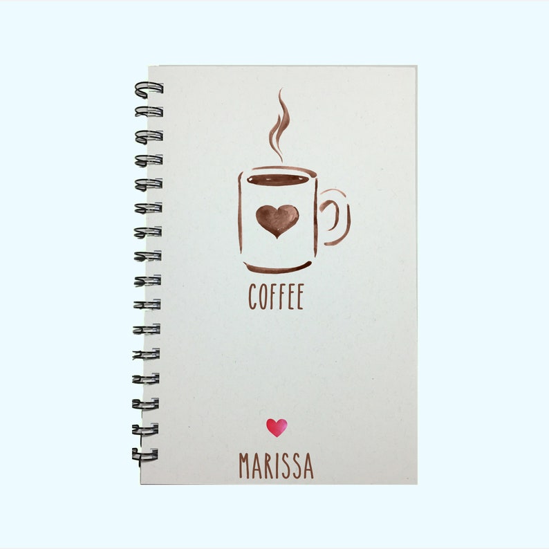 Coffee Coffee Notebook Coffee Journal Coffee Decor image 0