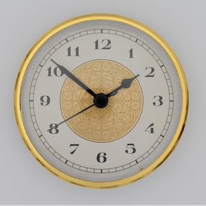 3.5&quot; (90mm)  Fit-UP Movement  Gold or Black Bezel (rim) optionswith Fancy Arabic-- New Design