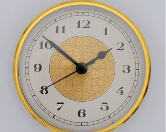 6"  (152mm)  Quartz Clock Fit-Up Movement  Fancy Arabic Dial--WHILE SUPPLIES LAST!!