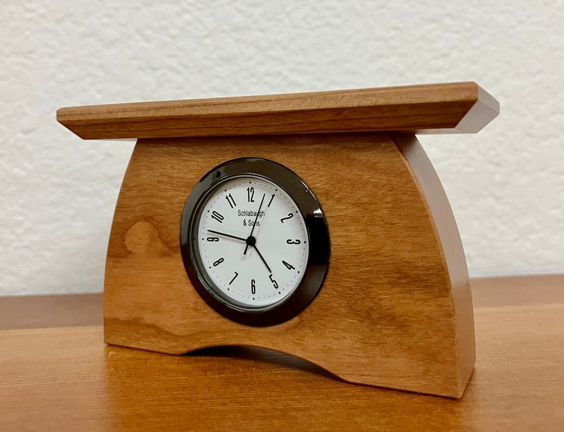Arts & Crafts Mini Mantel Clock Etsy
