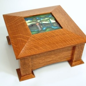 Mission/Arts & Crafts Style Box:  DOWNLOADABLE PLAN