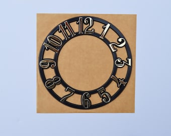 Hot-Stamped Self-Adhesive Plastic Arabic Time Rings in 3 sizes (4", 5" and 6")