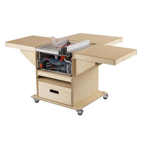 Quick-Convert Tablesaw/Router Station Downladable Woodworking Plan