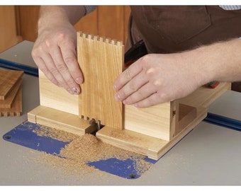 Box-Joint Jig Woodworking Downloadable Plan