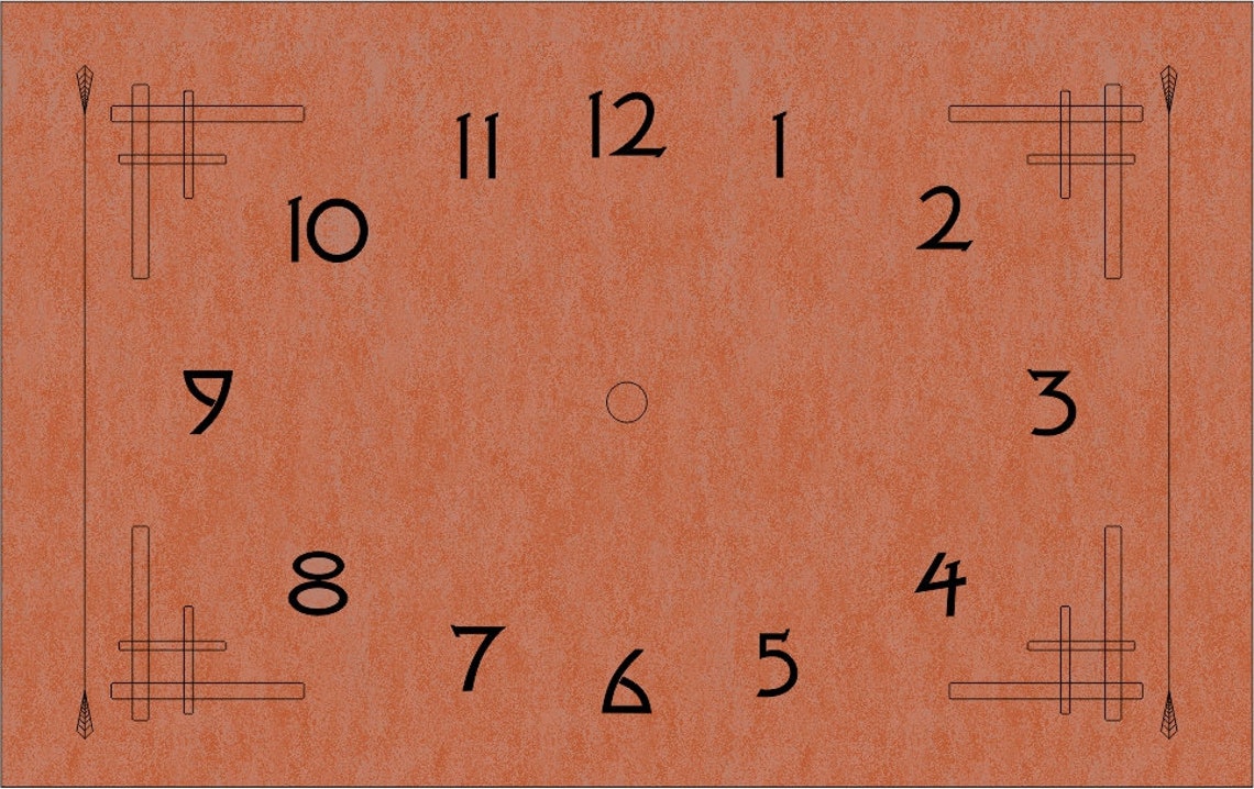 Plan for Arts and Crafts Mantel Clock by WOOD Magazine Etsy