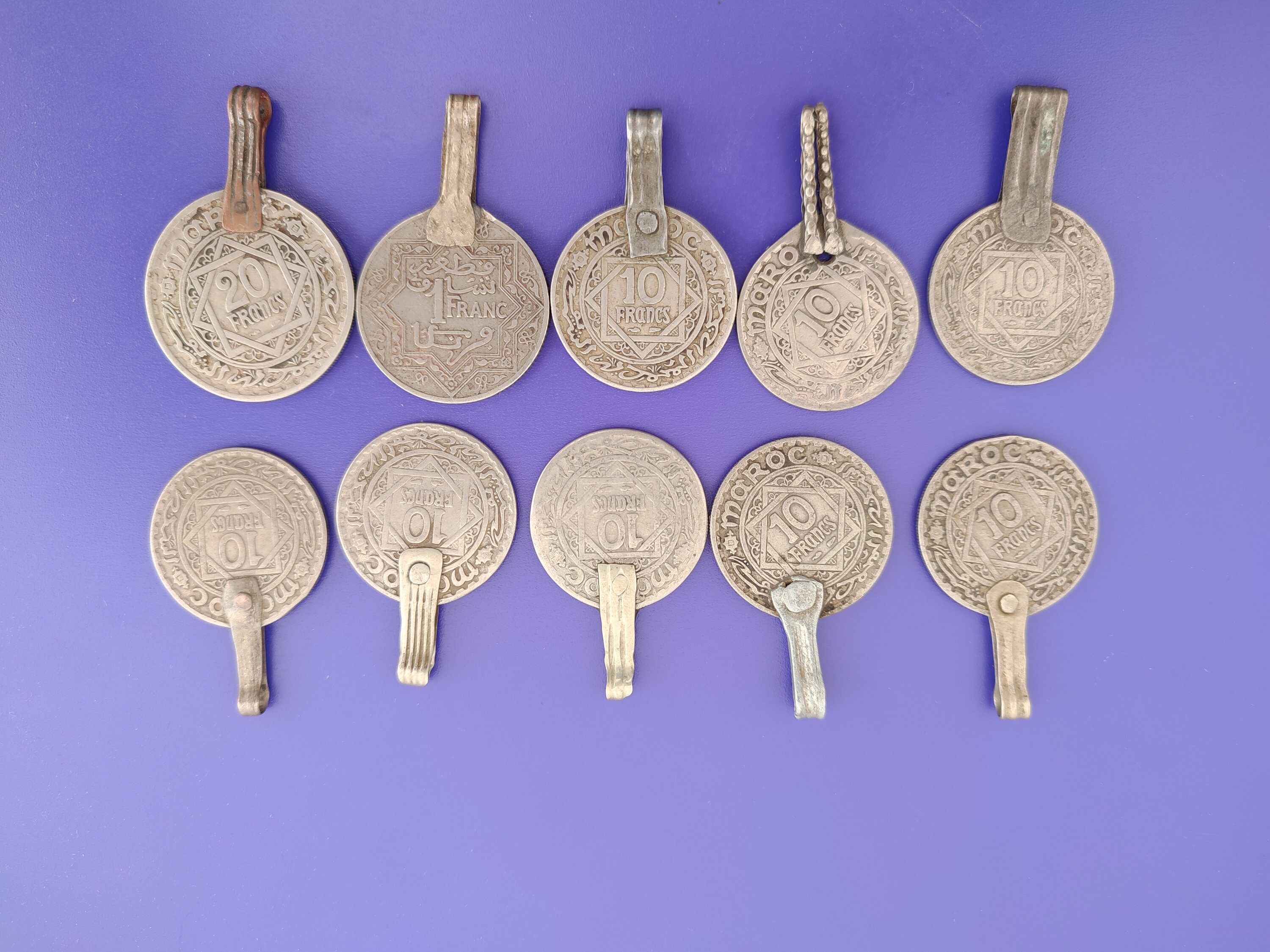 Morocco 20 francs - Etsy 日本