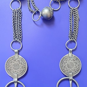 Morocco Maroc Marokko Antique Berber Vintage pair fibula fibule ethnic tribal jewelry