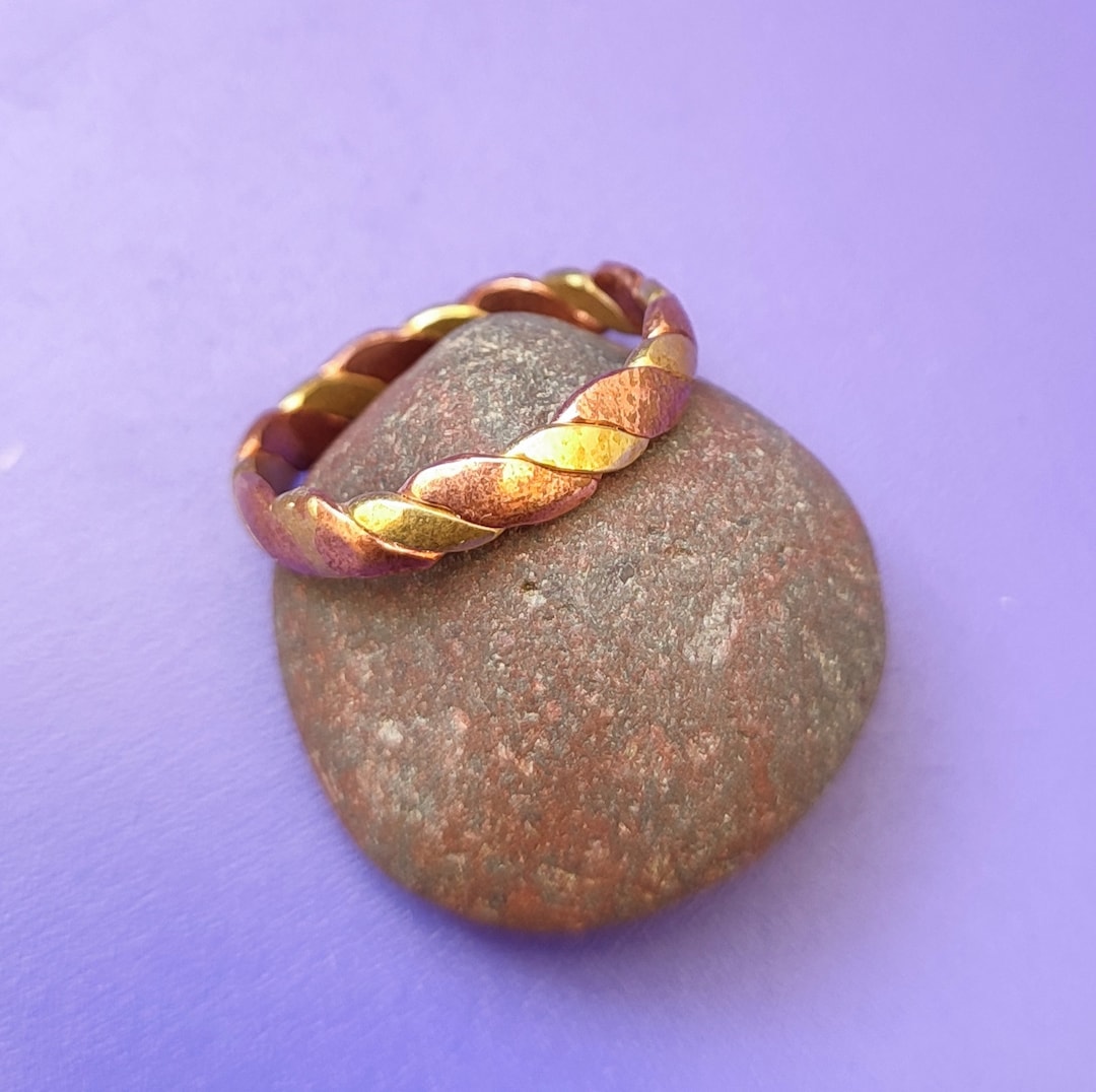Handcrafted Copper Ring for Men Women, Handmade in Morocco ,healing ...