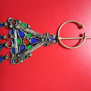 Morocco Marokko Maroc berber silver fibulae antique berber jewelry