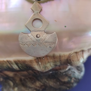 Tuareg silver amulet small Berberschmuck ,  Ethnic jewelry