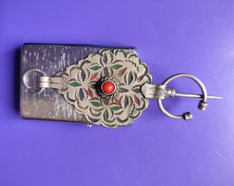 Morocco Marokko Maroc berber silver fibula brooch antique pin berber jewelry