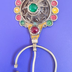 Morocco Maroc Antique berber silver fibula fibule ethnic tribal amazigh jewellery