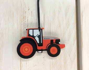 Tractor Ornament Etsy
