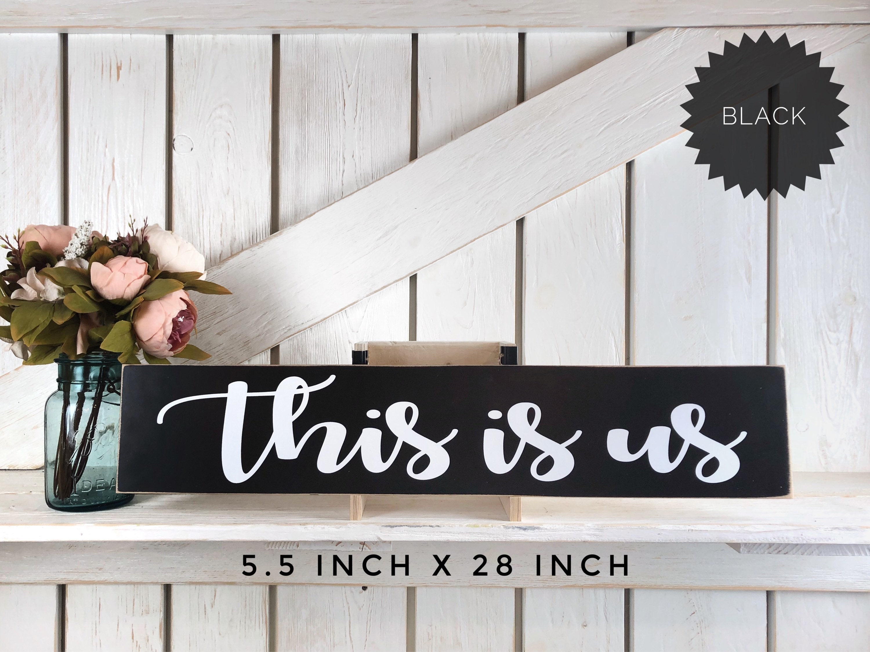 This is us sign / wood sign / our life our story our home / | Etsy