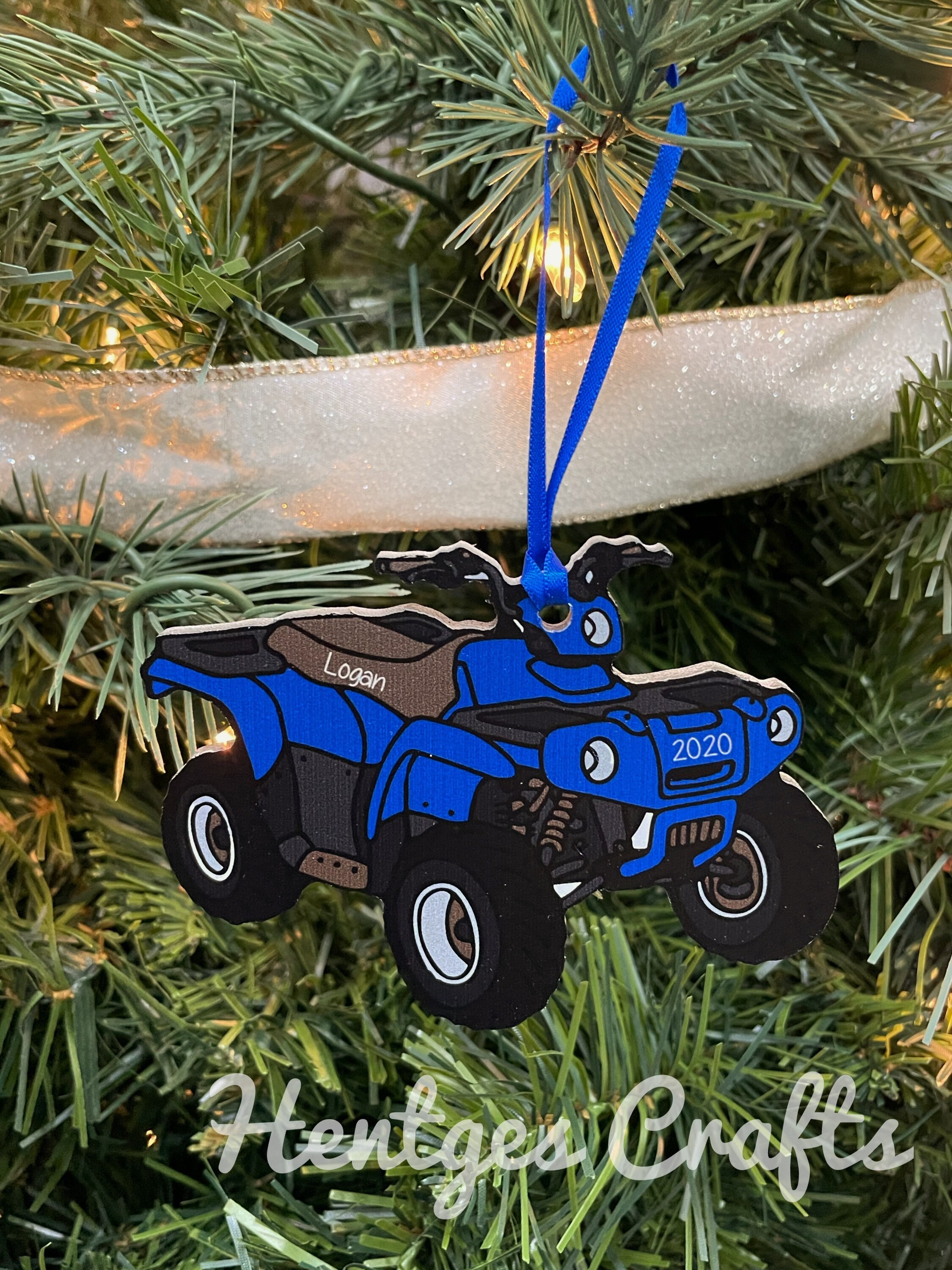 ATV Ornament / four wheeler / UTV / off road / 4x4 / driver / Etsy