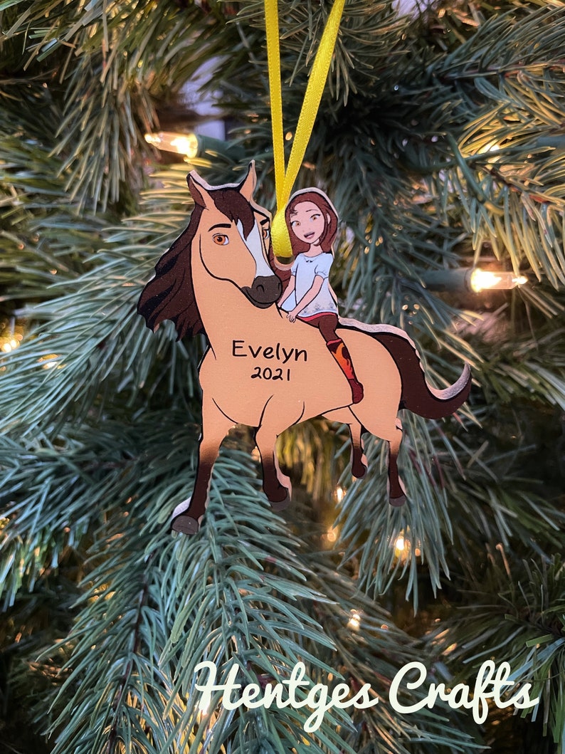 Lucky Christmas Wood Ornament 2D Spirit image 1