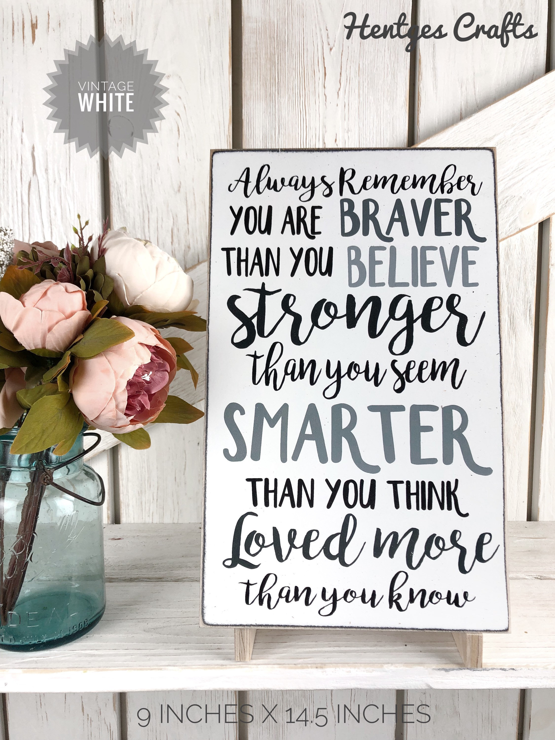 Always Remember You are Braver Than You Believe Inspirational Keychain -  GrindStyle