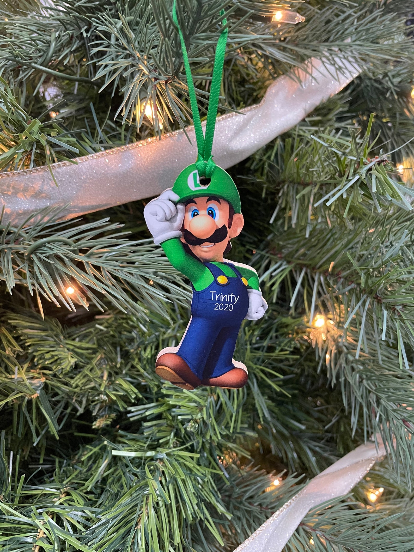 Yoshi Christmas Ornament 