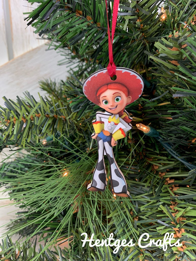 Woody Toy Story Christmas Ornament Wood 2D Etsy