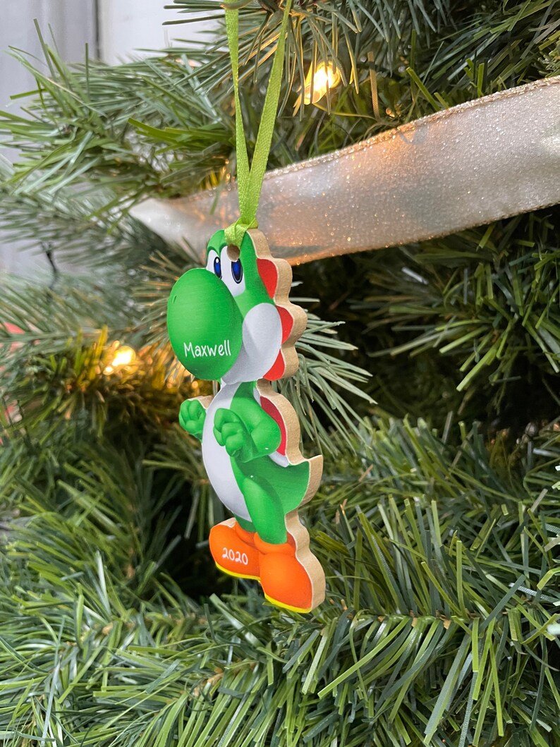 Yoshi Christmas Ornament 