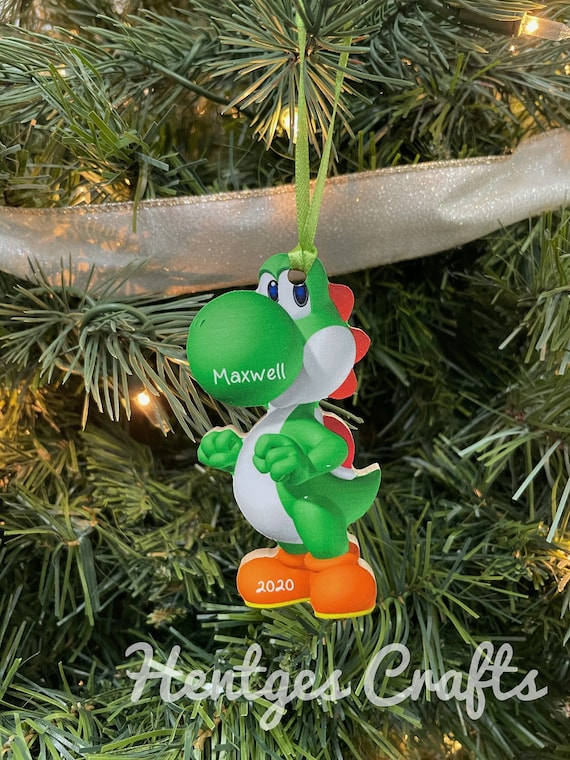 Yoshi Christmas Ornament 