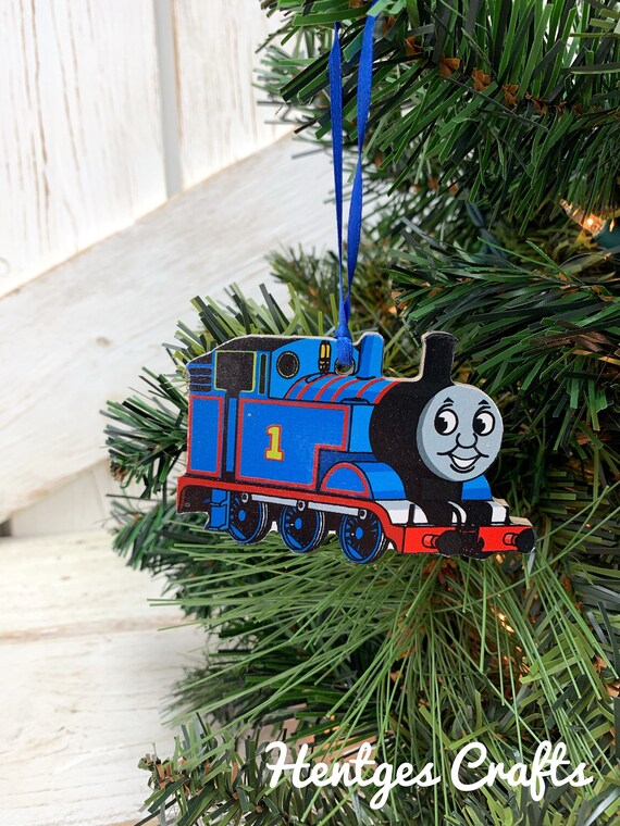 Thomas The Train James Kids Ornaments Boy Ornament Etsy