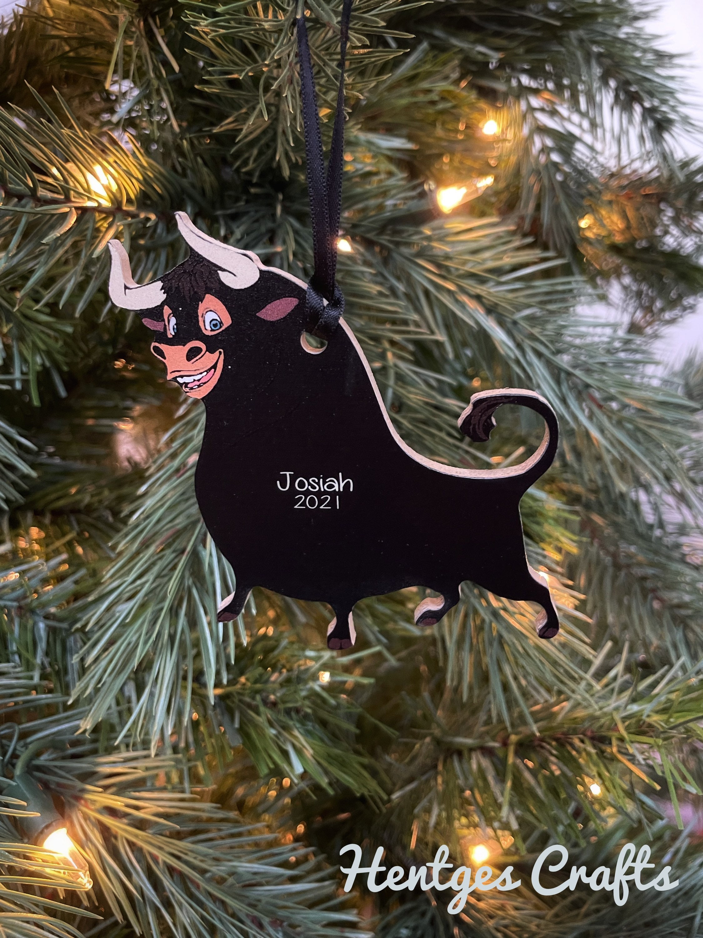 Ferdinand Christmas Tree Lighting 2022 Ferdinand Christmas Ornament Wood 2D | Etsy Ireland