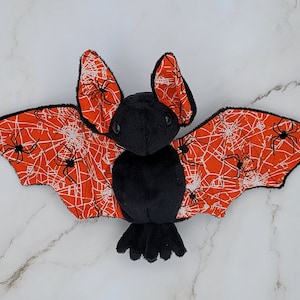 Boo the Halloween Spider Web Bat Plush
