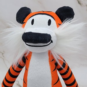 Tiger Plush Doll Inspired by Calvin and Hobbes Comics