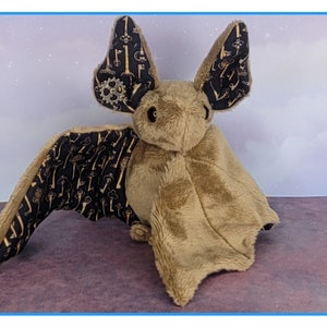 Figment the Steampunk Key Bat Plush