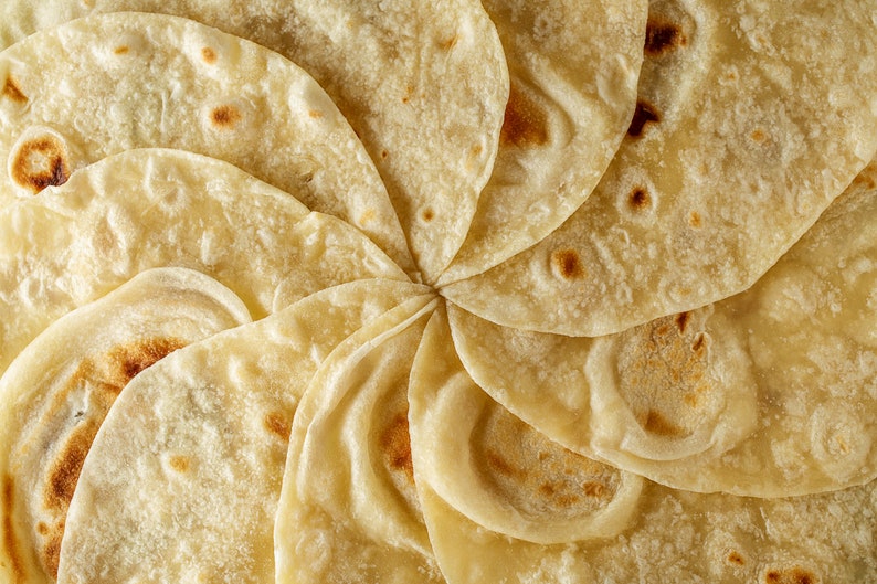 Tortillas Mexican Tortillas Authentic Flour Tortillas - Etsy
