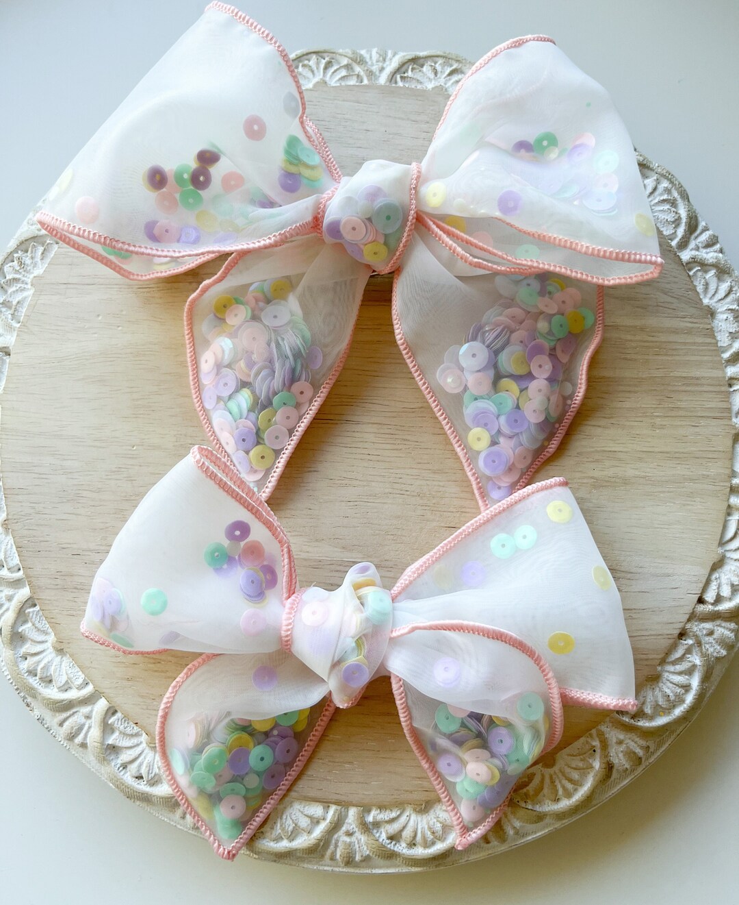 Spring Shaker Bow, Easter Bow ,floral Bow, Hair Bows Toddler Hair Bows