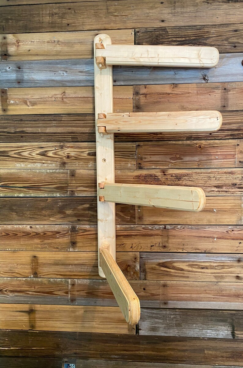 Swing Arm Wall Mounted Quilt Rack Etsy