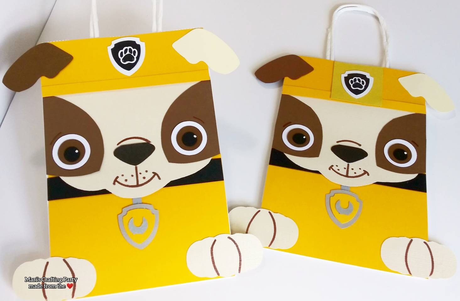 Paw Patrol Gift Bags Paw Patrol Party Bags Paw Patrol Favor Etsy